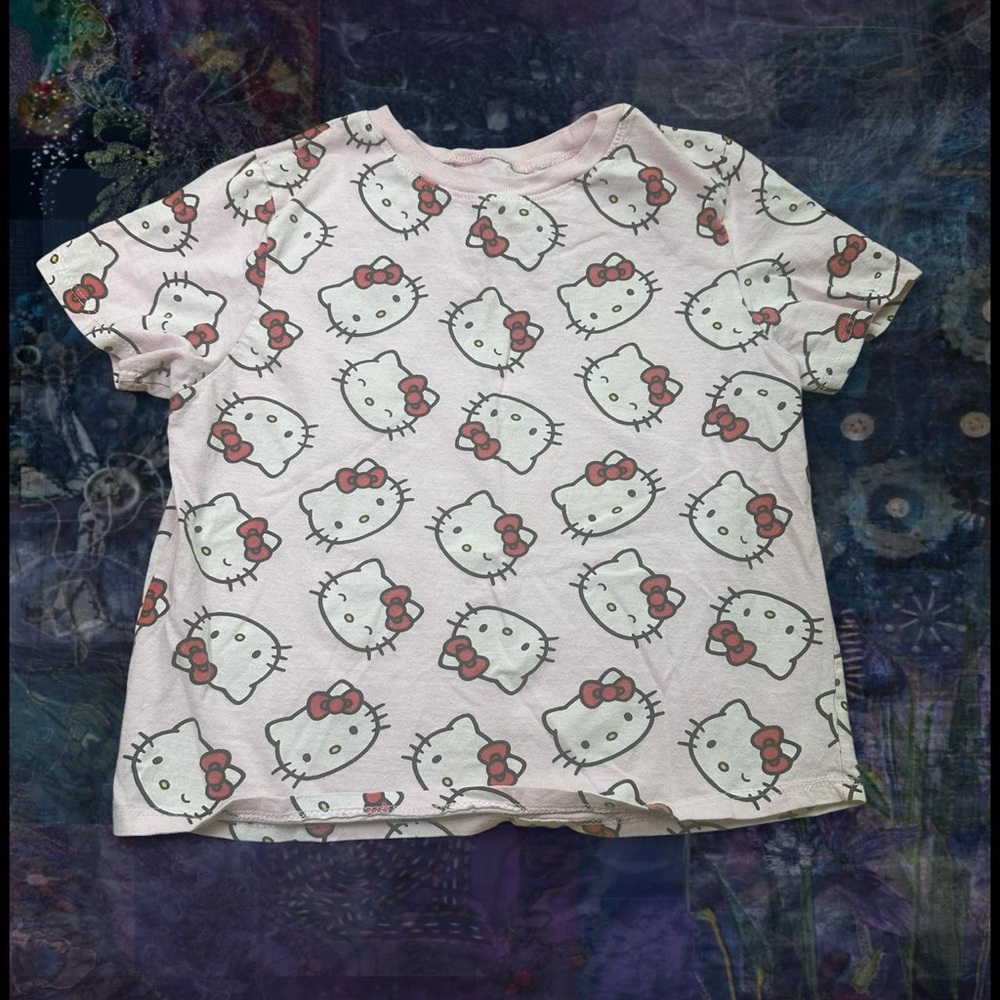 Sanrio Pink Hello Kitty Kids T-Shirt